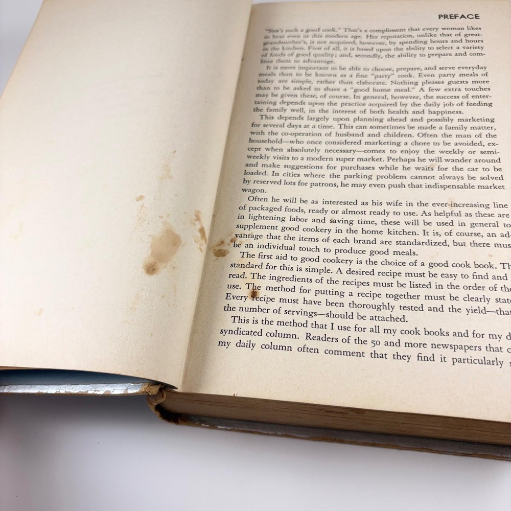 1st Edition 1955 Silver Jubilee Super Market CookBook Edith Barber Hardcover - Picture 10 of 12